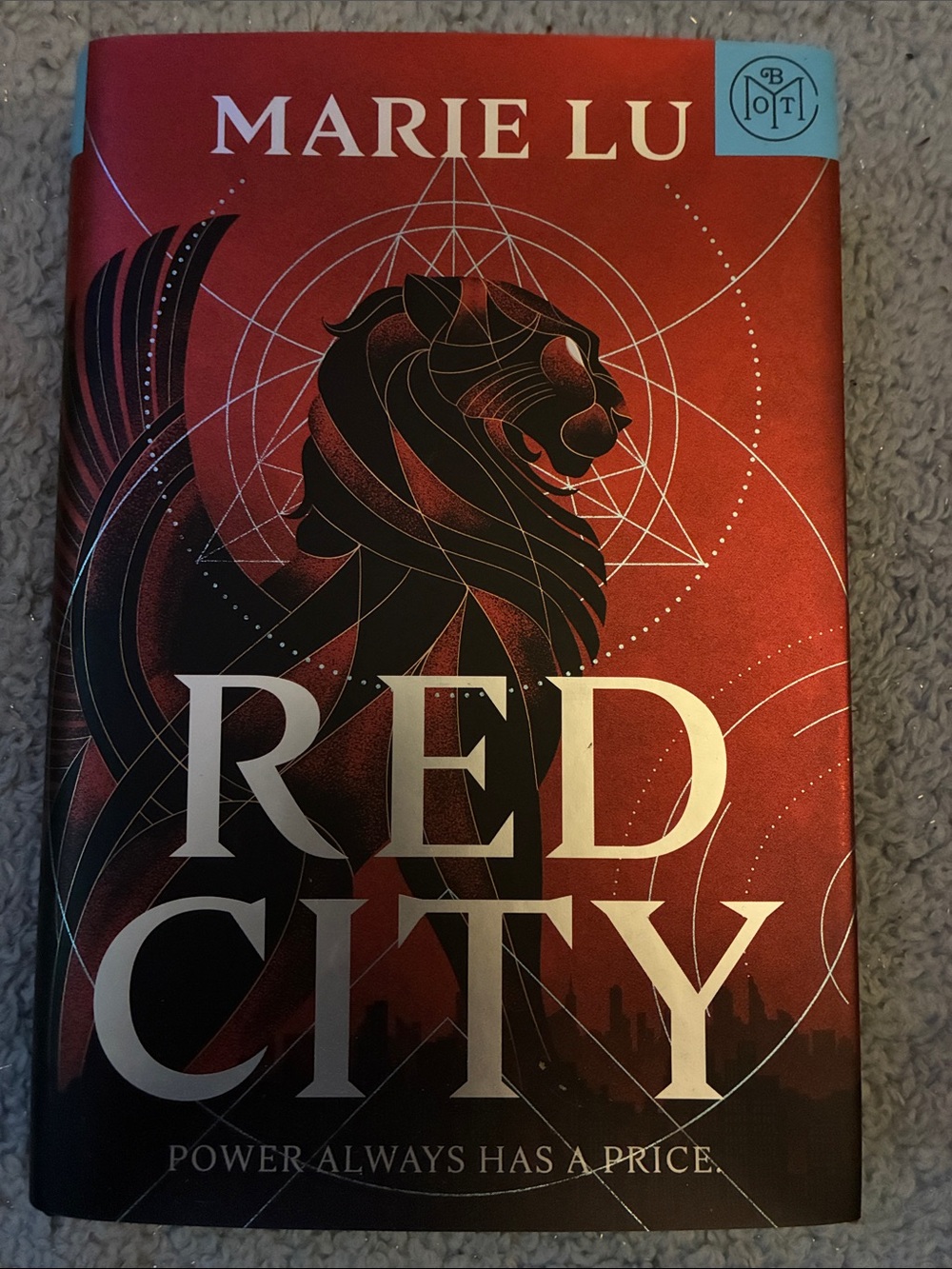 Marie Lu - Red City Hardcover Book - Red & Black Cover